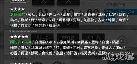 明日方舟公开招募公式是什么?