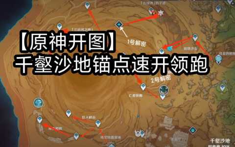 《原神》千壑沙地蓄水池解密攻略